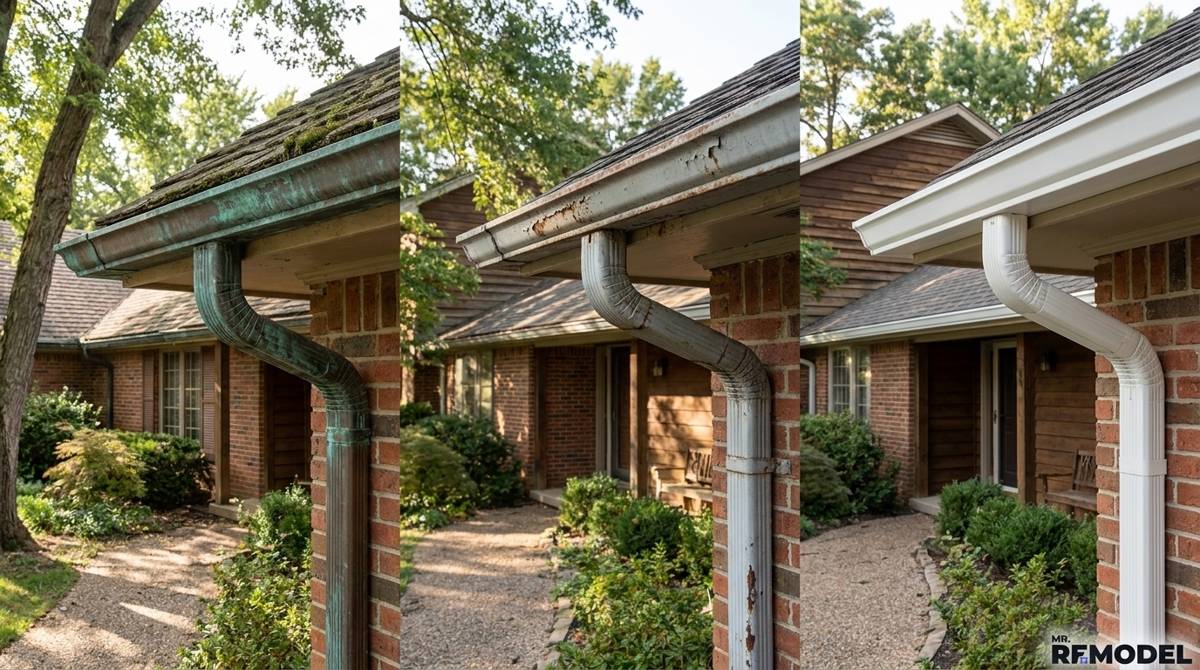 Aluminum vs Copper vs Steel Gutters: Which Should You Choose?